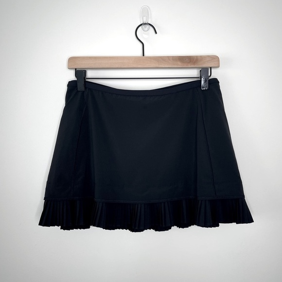 RARE Lululemon City Sky Run By Skirt in black running gym athletic Size 12 - Picture 9 of 10